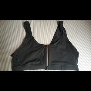 Aerie Zipper Sports Bra